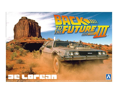 Back to the Future Part III - Delorean Railroad Ver. Model Kit - Click Image to Close