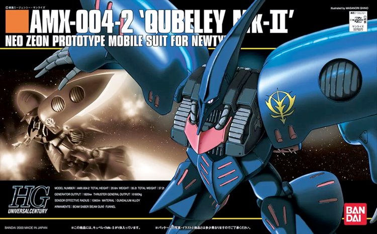 Gundam - 1/144 HGUC AMX-004 Qubeley Mk-II