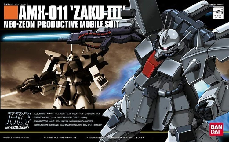 Gundam - 1/144 HGUC Zaku III