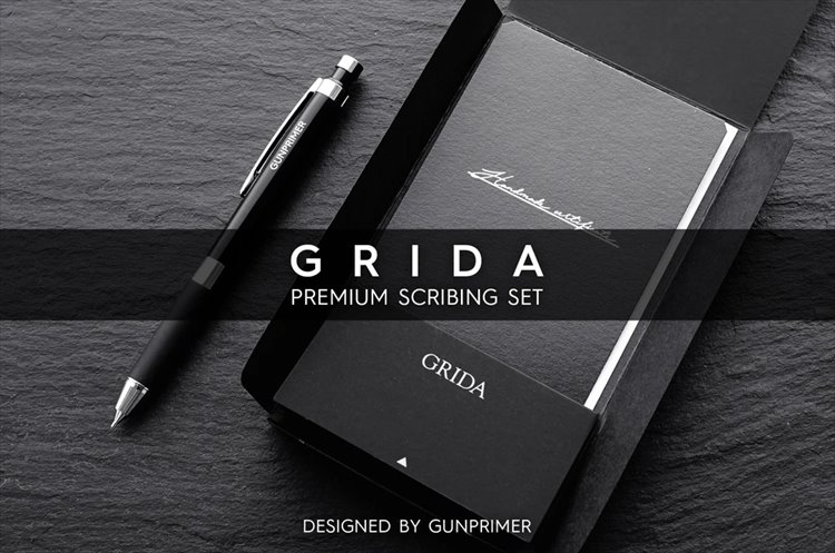 Gunprimer - Grida Set Scribing Set - Click Image to Close
