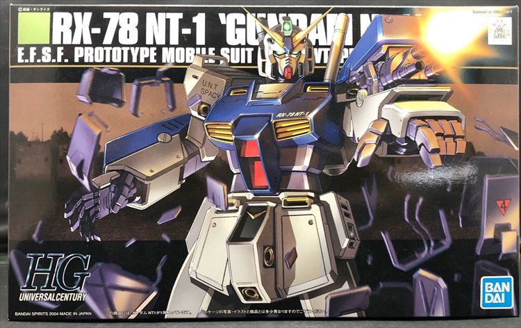 Gundam 0080 - 1/144 HGUC RX-78 NT-1 Gundam Alex - Click Image to Close