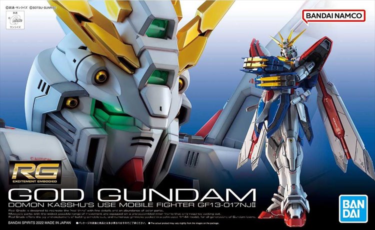 G Gundam - 1/144 RG God Gundam