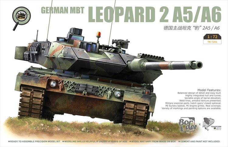 Border Model - 1/72 LEOPARD 2 A5/A6 Tank