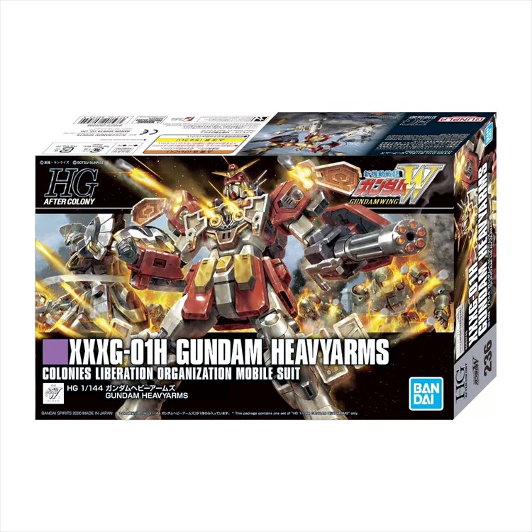 Gundam - 1/144 HG XXXG-01H Gundam Heavyarms Model kit
