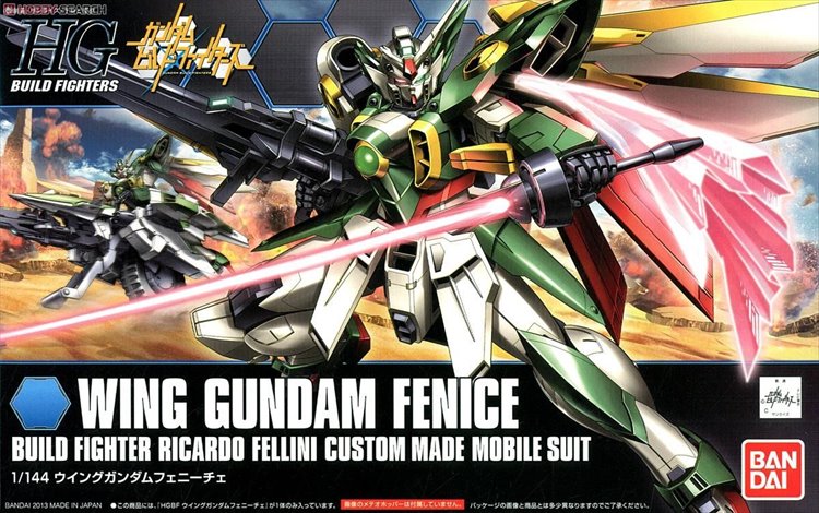 Gundam Build Fighter - 1/144 HGBF Wing Gundam Fenice - Click Image to Close