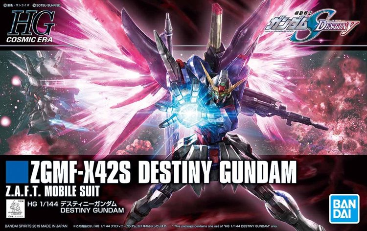 Gundam - 1/144 HGCE Destiny Gundam