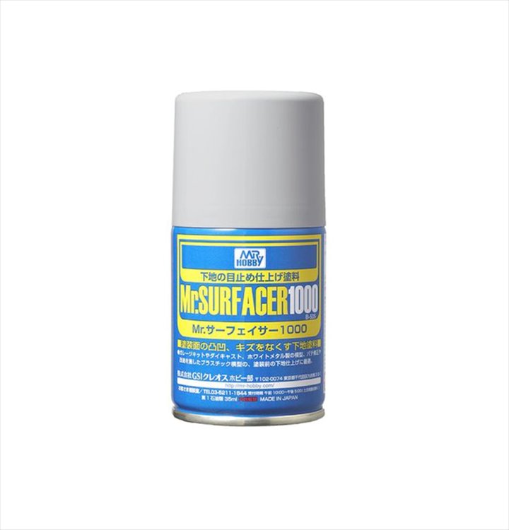 Mr Color - Mr Surfacerr 1000 Spray Gray B505 - Click Image to Close