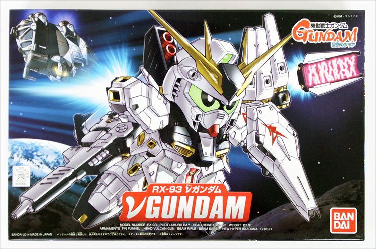 Gundam - BB387 SD Nu Gundam - Click Image to Close