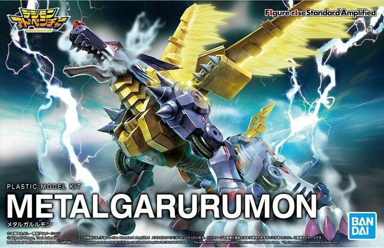 Digimon - Metal Garurumon Figure-rise Standard Model Kit