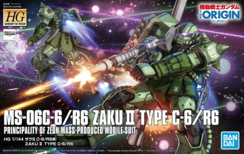 Gundam The Origin - 1/144 HG Zaku II Type C-6 R6 - Click Image to Close