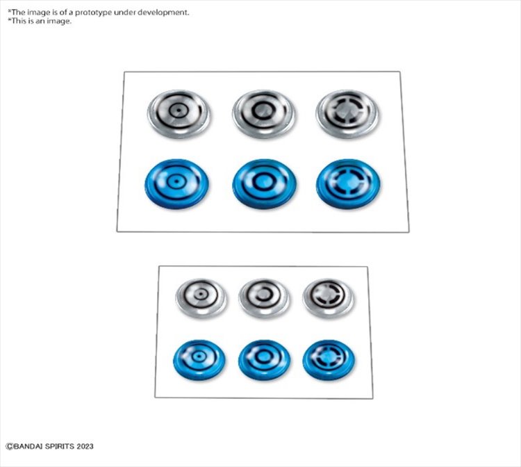 30MM - Customize Material 3D Lens Stickers 2 - Click Image to Close