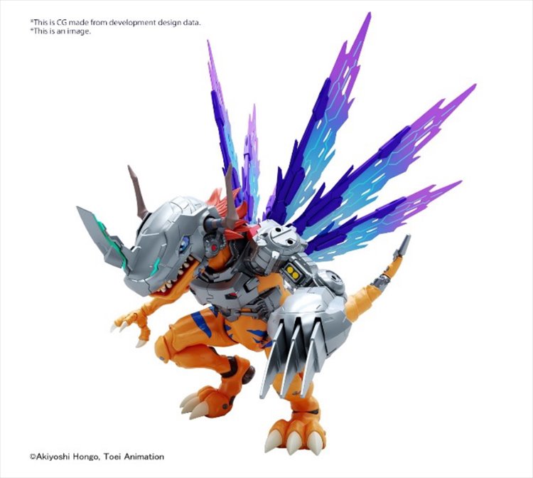 Digimon - Figure-rise Standard Amplified Metagreymon Vaccine - Click Image to Close