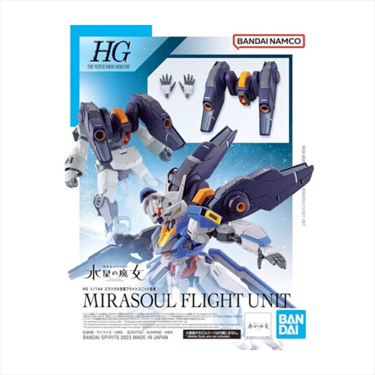 The Witch from Mercury Gundam - 1/144 HG Mirasoul Flight Unit - Click Image to Close