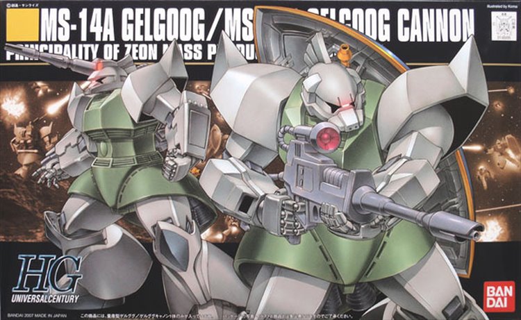 Gundam - 1/144 HGUC Gelgoog and Gelgoog Cannon