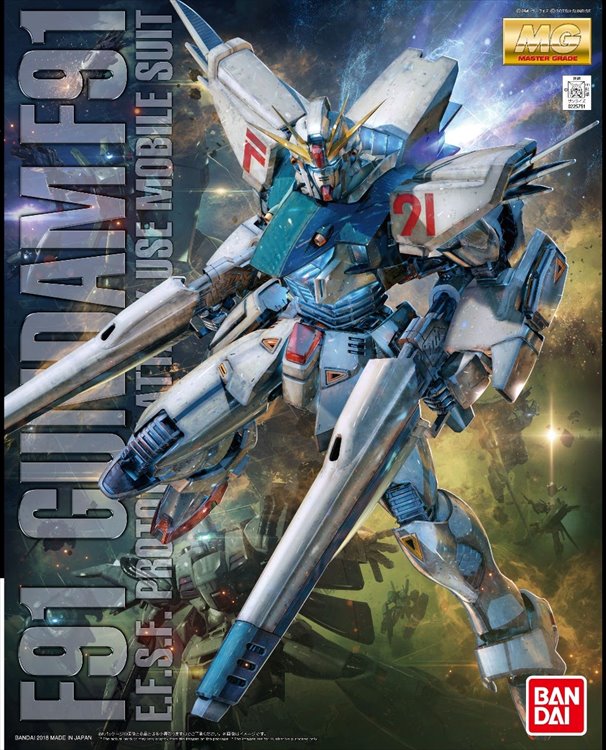 Gundam - 1/100 MG Gundam F91 - Click Image to Close