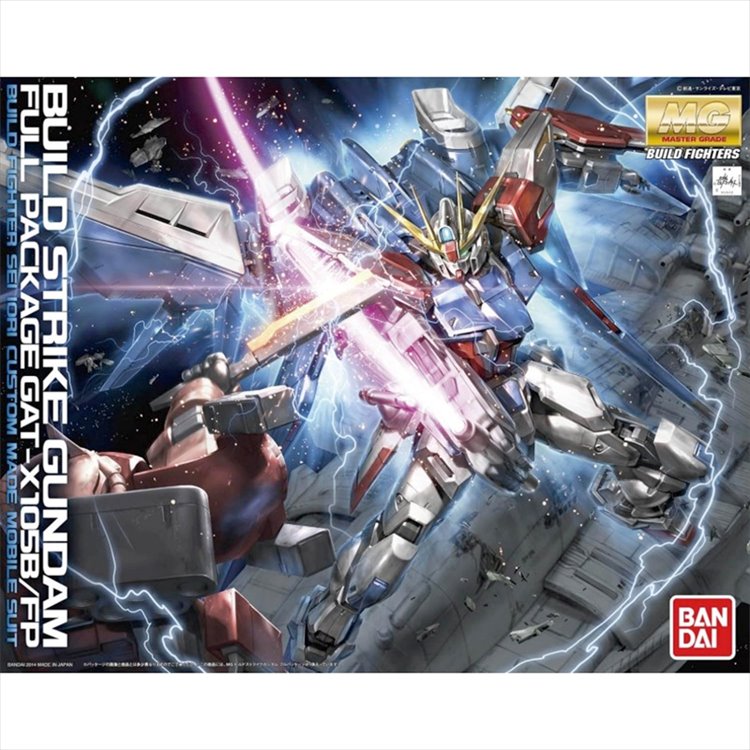 Gundam Build Fighter - 1/100 MG Build Strike Gundam Full Package