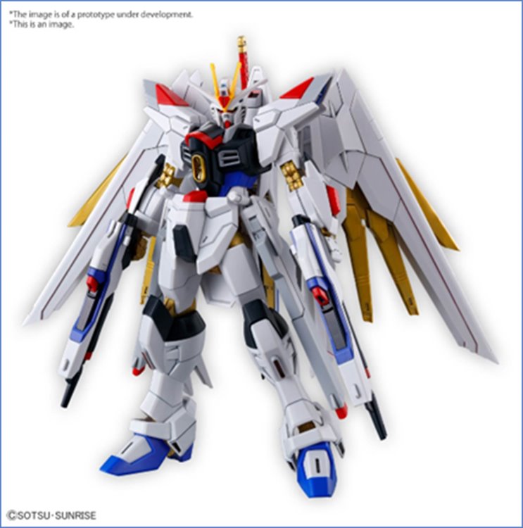 Gundam Seed Freedom - 1/144 HG Mighty Strike Freedom Gundam - Click Image to Close