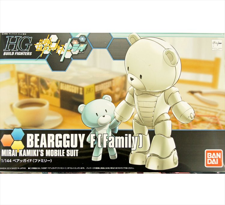 Gundam Build Fighters - 1/144 HGBF Beargguy Family - Click Image to Close