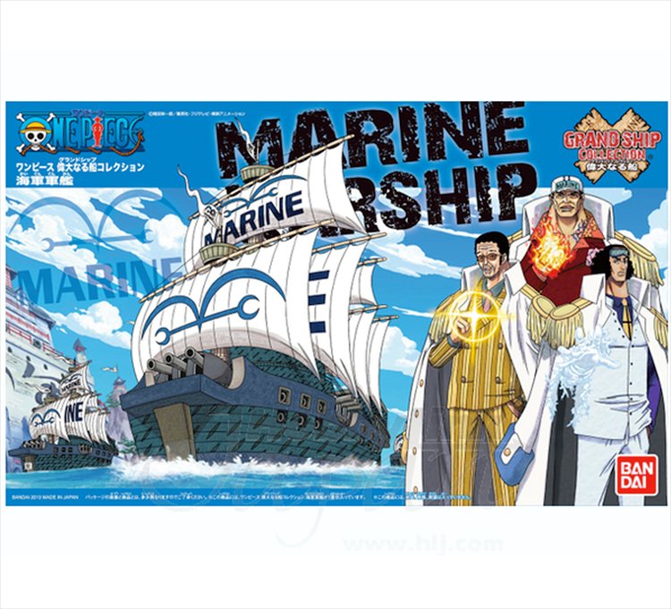 One Piece - Grand Ship Collection 07 Marine Ship - Click Image to Close