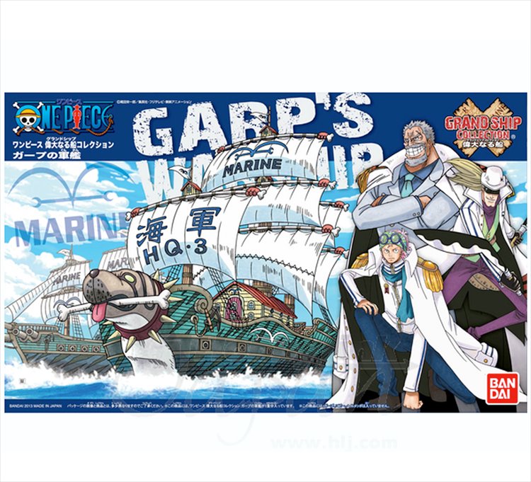 One Piece - Grand Ship Collection 08 Garp Marine Ship - Click Image to Close