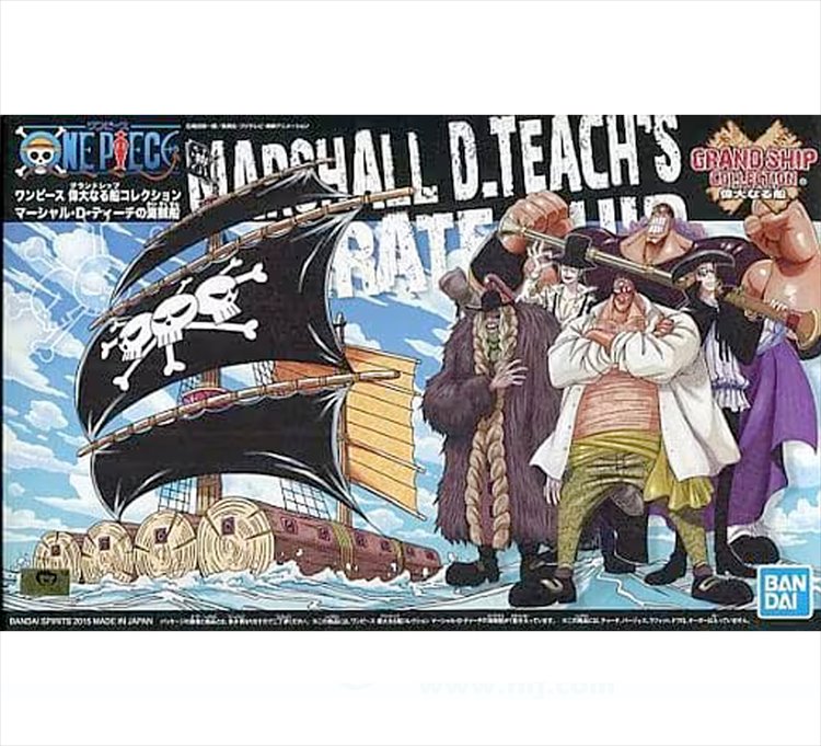 One Piece - Grand Ship Collection Marshall D Teach Ship - Click Image to Close