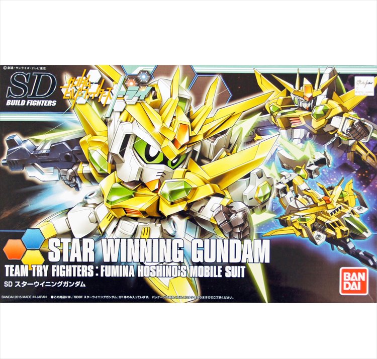 Gundam Build Fighters Try - SDBF Star Winning GUndam - Click Image to Close