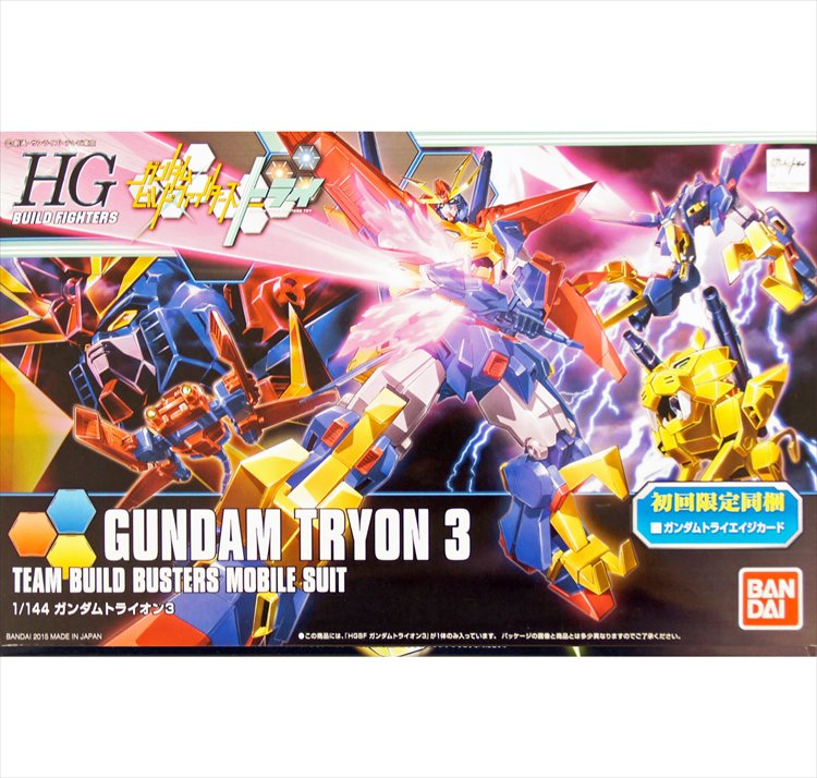 Gundam Build Fighters Try - 1/144 HGBF Gundam Tryon 3 - Click Image to Close