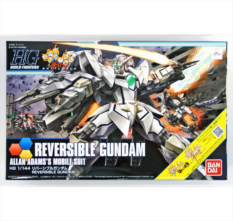 Gundam Build Fighters - 1/144 HGBF Reversible Gundam - Click Image to Close