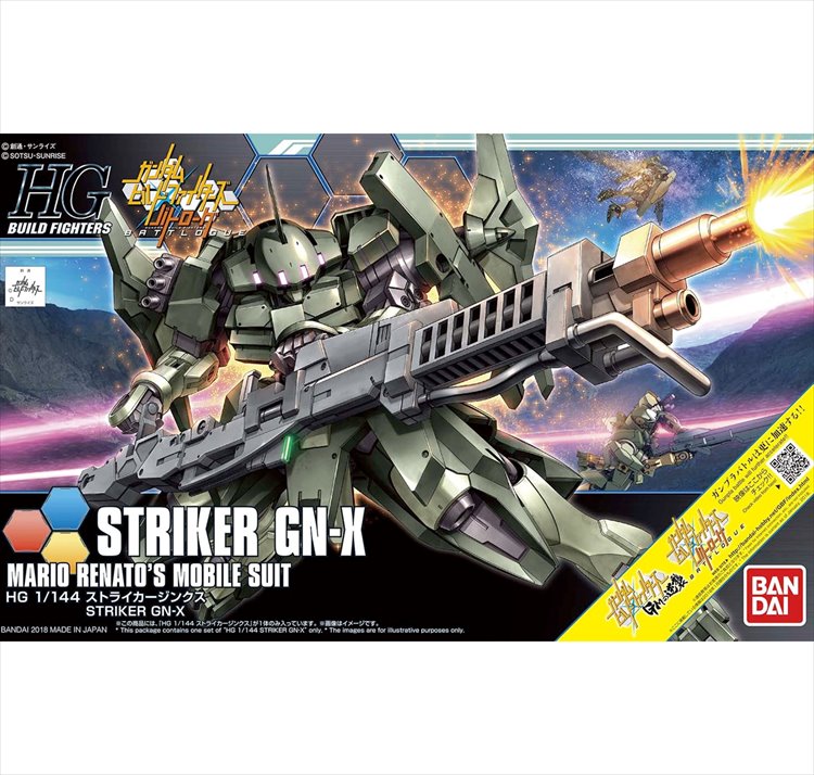 Gundam Build Fighters - 1/144 HGBF Striker GN-X - Click Image to Close