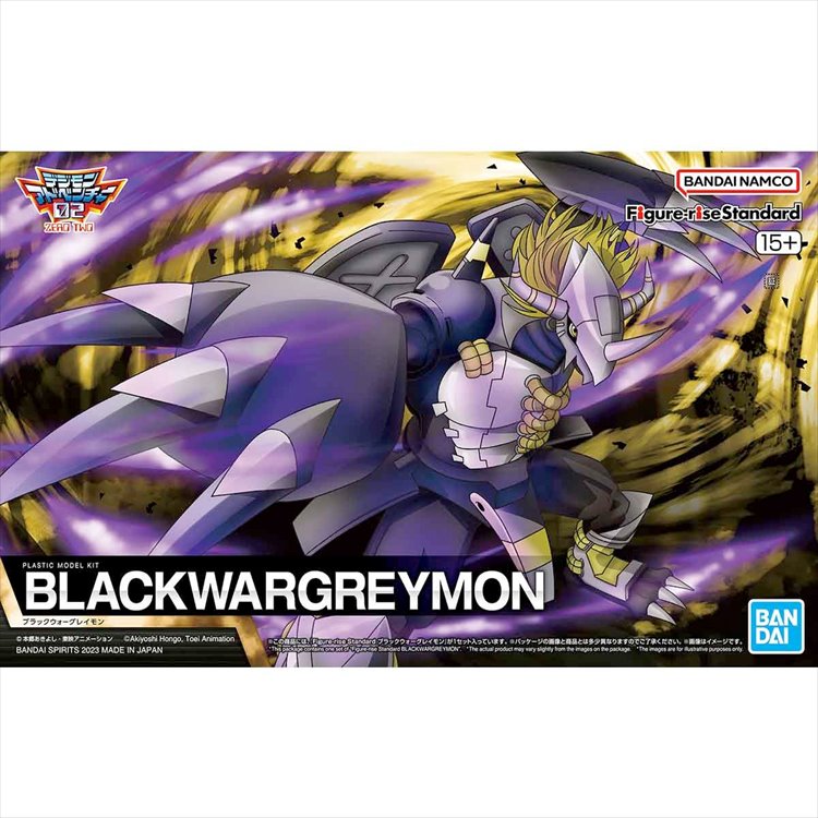 Digimon - Blackwargreymon FIgure-rise Standard - Click Image to Close
