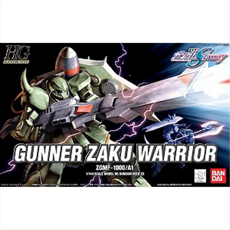 Gundam Seed - 1/144 HG Gunner Zaku Warrior - Click Image to Close
