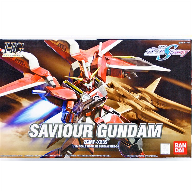 Gundam Seed Destiny - 1/144 HG Saviour Gundam - Click Image to Close