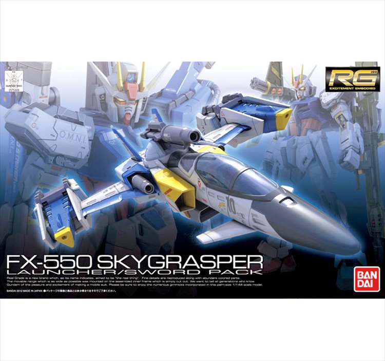 Gundam Seed - 1/144 RG Skygrasper with Launcher Sword Pack