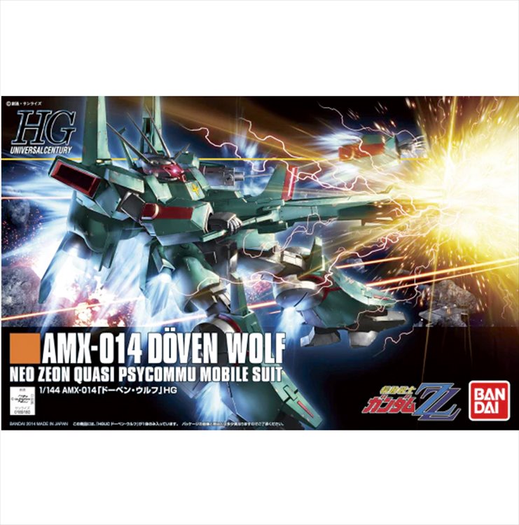 Gundam - 1/144 HGUC AMX-014 Doven Wolf