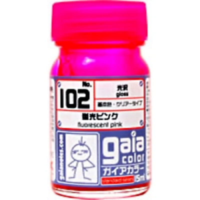 Gaianotes - 102 Fluorescent Pink Paint - Click Image to Close