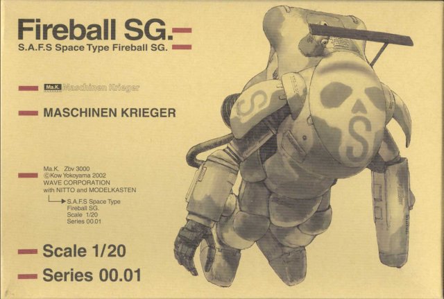 Ma.K SF3D 1/20 Fireball SG.