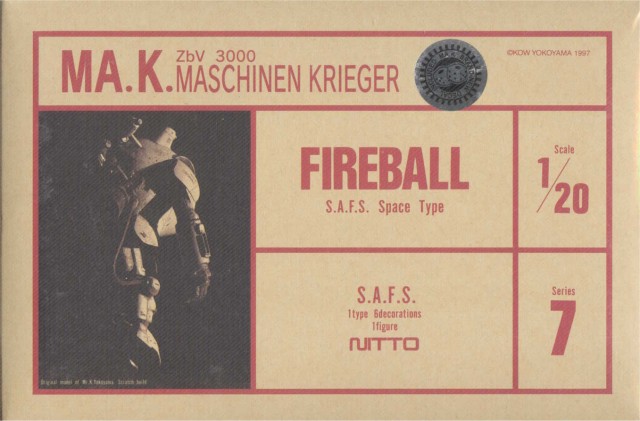 Ma.K SF3D 1/20 Fireball S.A.F.S Space type