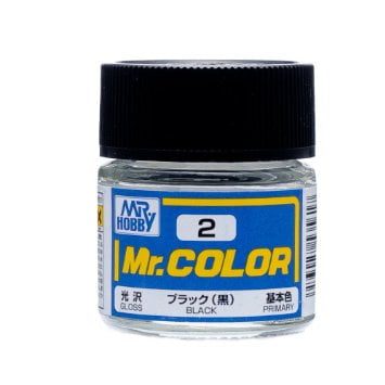 Mr Color - C2 Gloss Black - Click Image to Close