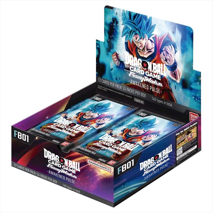 Dragon Ball Super Fusion World TCG - Awakened Pulse Booster Pack FB01 - Click Image to Close