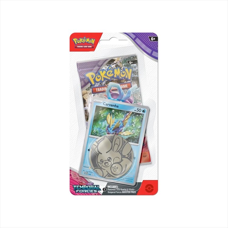 Pokemon TCG Scalet and Violet - Temporal Forces Checklane Blisters