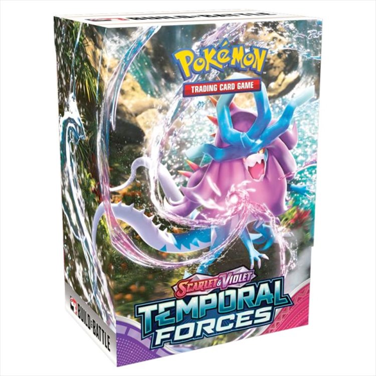 Pokemon TCG Scalet and Violet - Temporal Forces Build and Battle