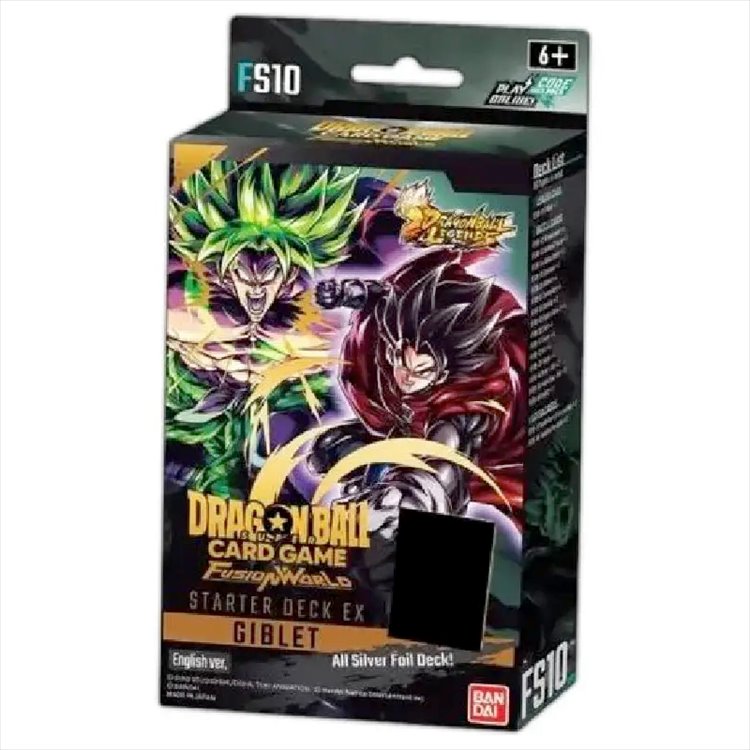 Dragon Ball Super Fusion World - TCG Giblet Starter Deck Display FS10