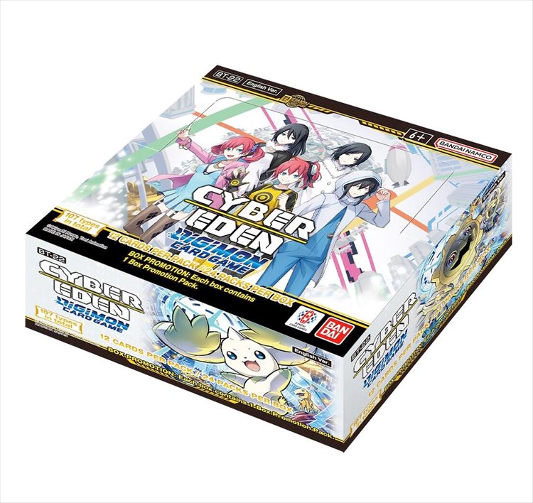 Digimon - TCG Cyber Eden Booster Display BT22