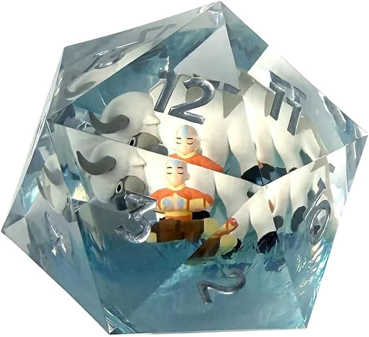 Magic The Gathering CCG - Avatar The Last Airbender 55mm Spindown d20