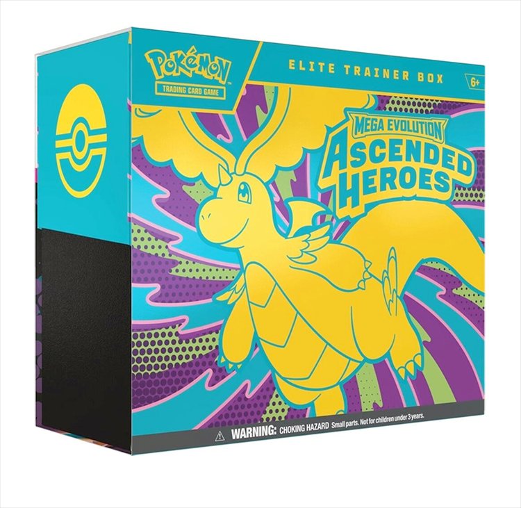 Pokemon - TCG Mega Evolution ASCENDED HEROES Elite Trainer Box