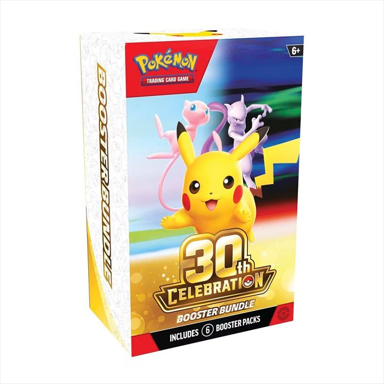 Pokemon TCG - 30th Celebration Booster Bundle Pokemon TCG - 30th Celebration Booster Bundle