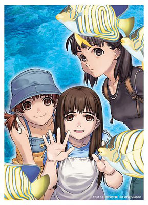 Kunihiko Tanaka Card Sleeve - Gyaza Girl Spring - Jun & Marika & Kyoko Sleeve Pack - Click Image to Close