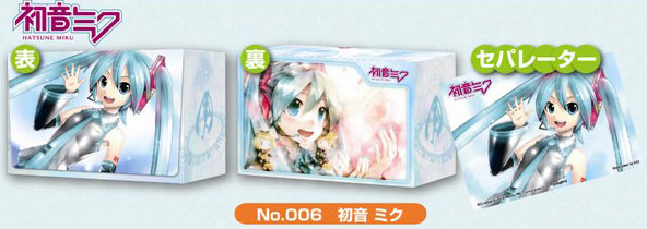 Vocaloid - Chara Card Holder Collection No. 006 Hatsune Miku deck case