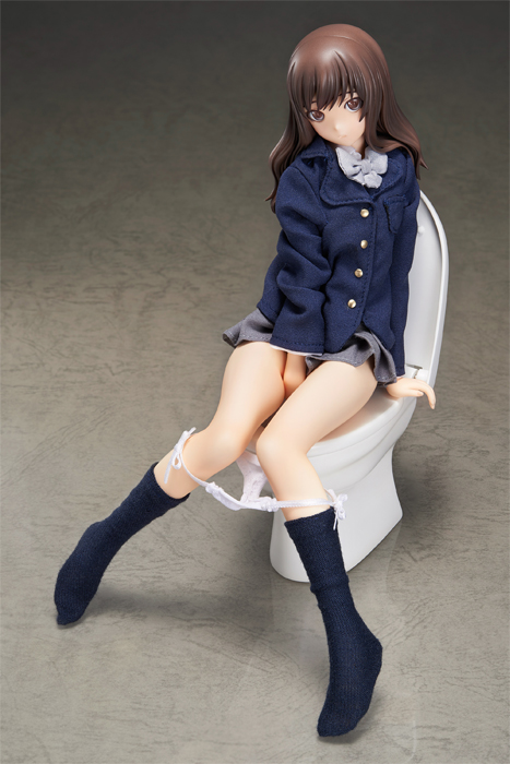 Native Creators Collection - 1/7 Touko in the Lavatory PVC Figure - Click Image to Close