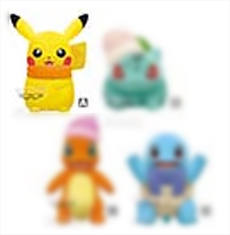 Pokemon - Pikachu 13cm Winter Ver Plush - Click Image to Close